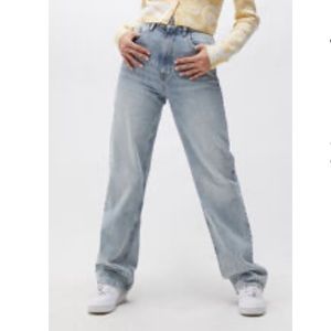 Pacsun light wash baggy jeans